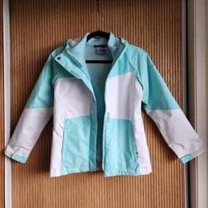 Columbia Tiffany Blue Girls Ski Jacket